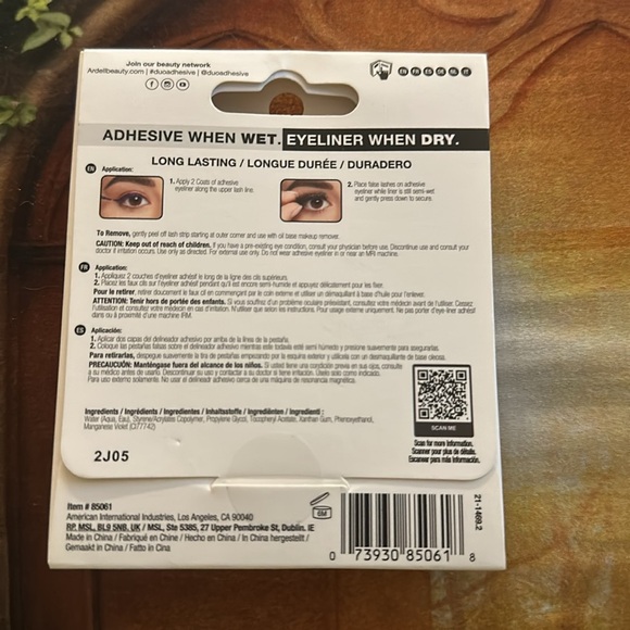 DUO LINE IT LASH IT METALLIC PURPLE - Picture 2 of 2